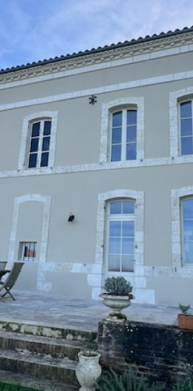 S E F I Ravalement De Facade Agen S E F I Ravalement De Facade Agen FINITION GRAIN ECRASE AVEC ENTOURAGES TALOCHE MOUSSE 2 1